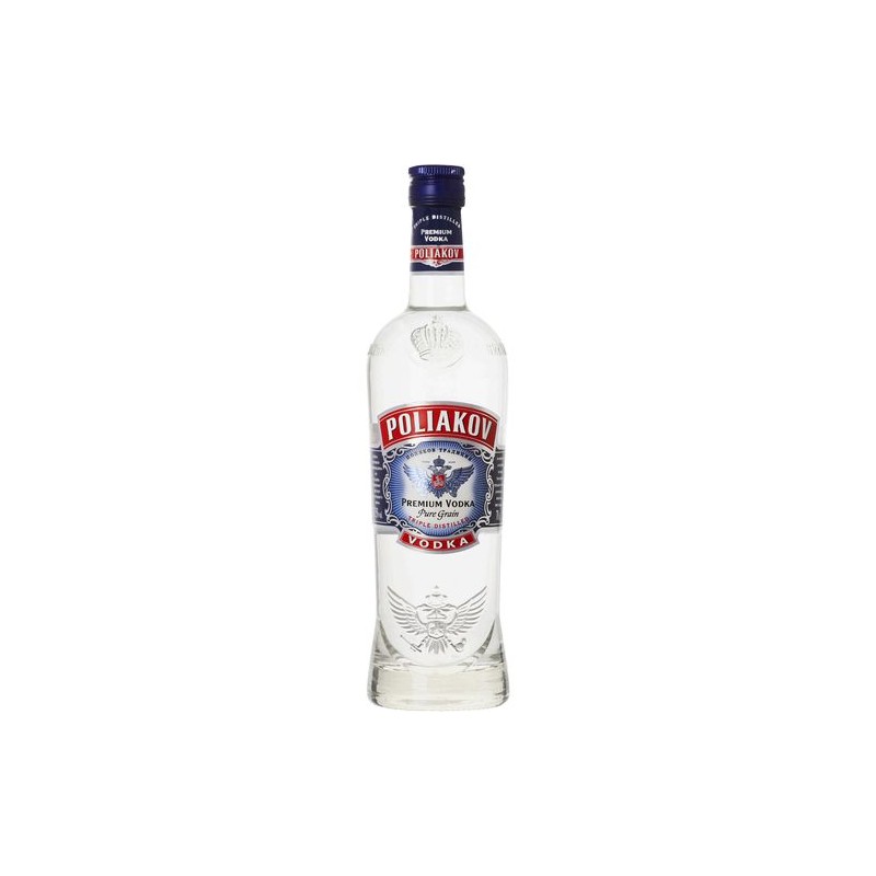 POLIAKOV Vodka 37,5° - 70cl POLIAKOV Vodka 37,5° - 70cl