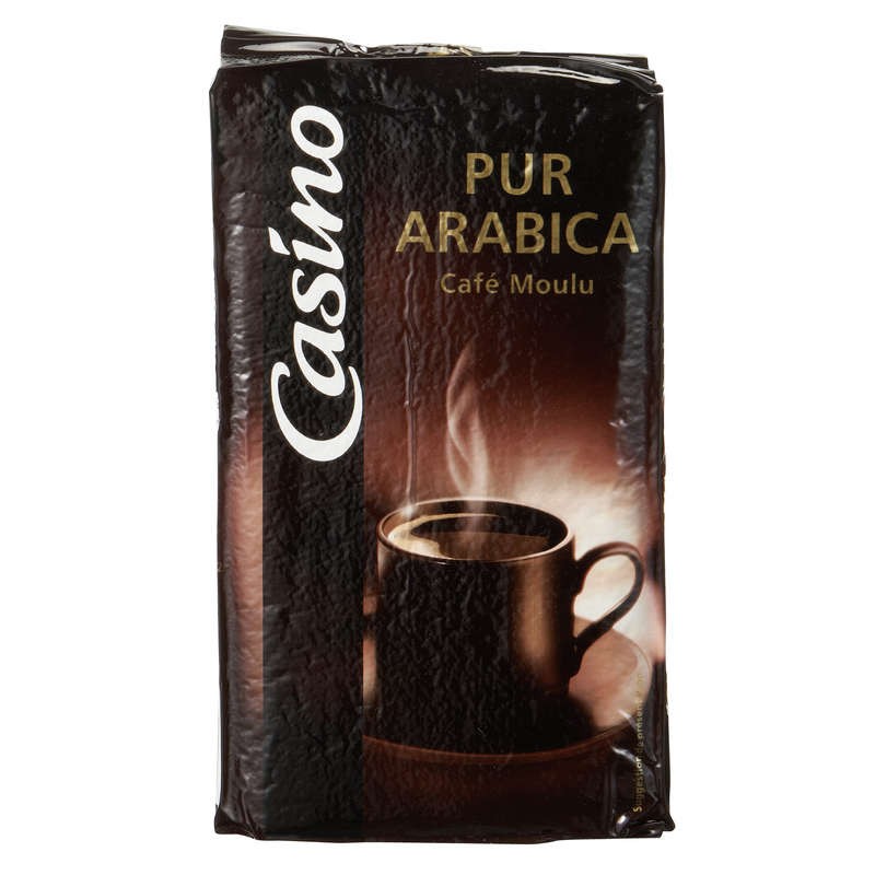 CASINO Café moulu Pur Arabica Classique 250g CASINO Café moulu Pur Arabica Classique 250g