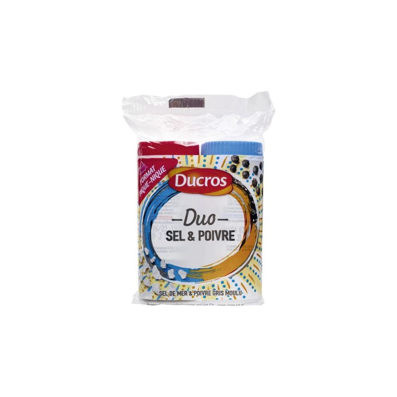 DUCROS Lot sel et poivre 68g