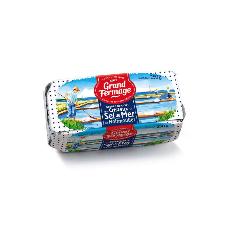 GRAND FERMAGE Beurre salé 250g GRAND FERMAGE Beurre salé 250g