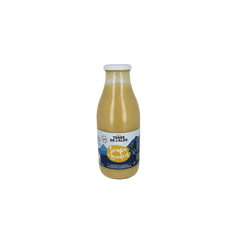 TERRE DE L'ALPE Soupe au Beaufort - 970ml TERRE DE L'ALPE Soupe au Beaufort - 970ml