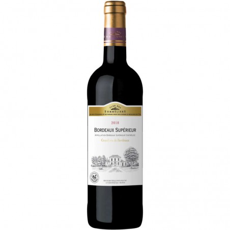 CLUB DES SOMMELIERS Bordeaux Supérieur Rouge - 75cl